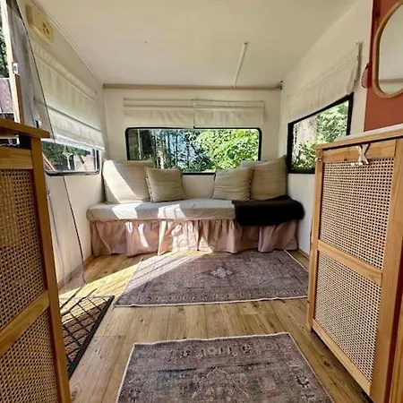 Holiday home Cozy Camper Surrounded By Forest Bieszkowice